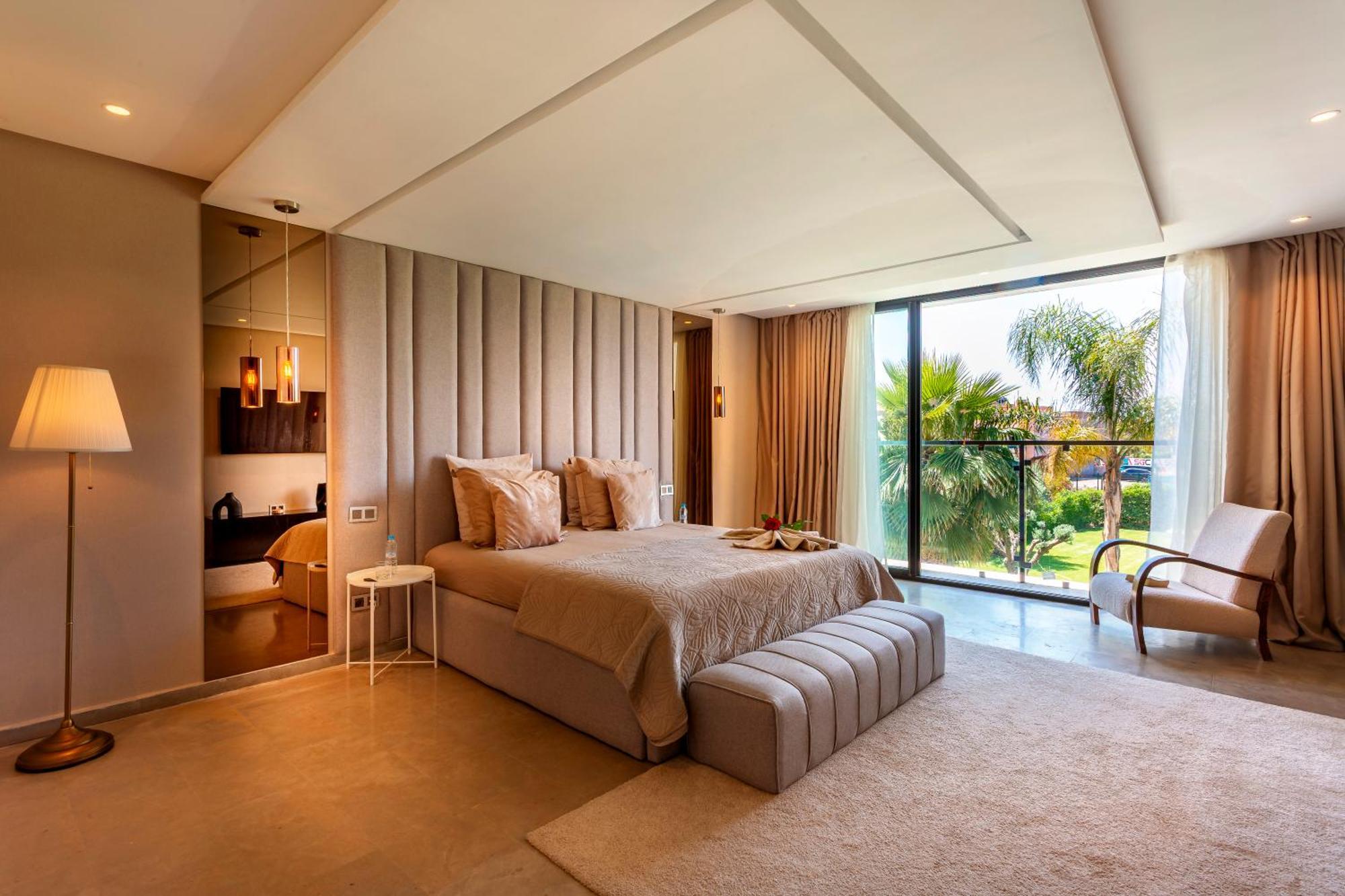 Argana Moderne Et Luxueuse Piscine Chauffee Villa *